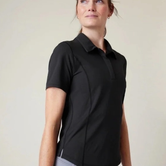 Athleta Women's Large Advantage Polo Top Size 3X - Picture 1 of 11